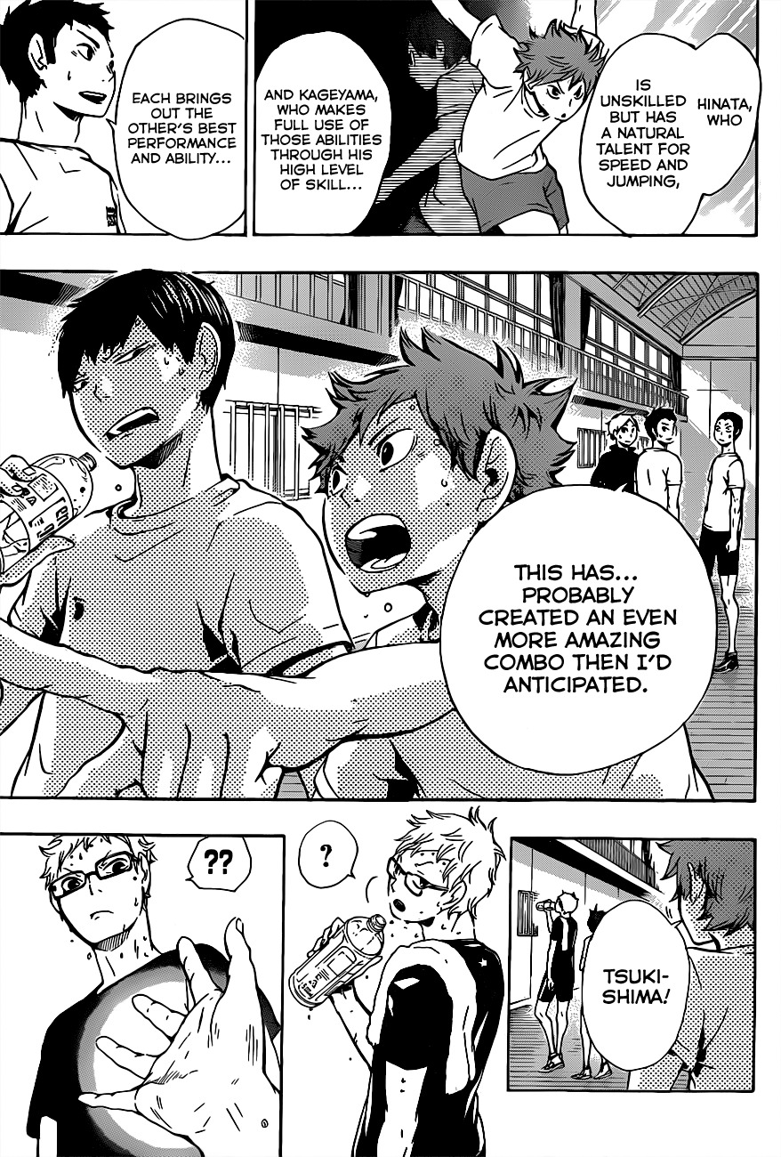 Haikyu!! Chapter 9 page 10 - Chapter 9: Combo Formed
