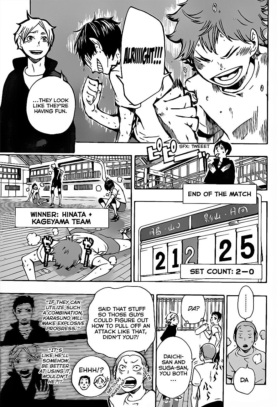 Haikyu!! Chapter 9 page 8 - Chapter 9: Combo Formed
