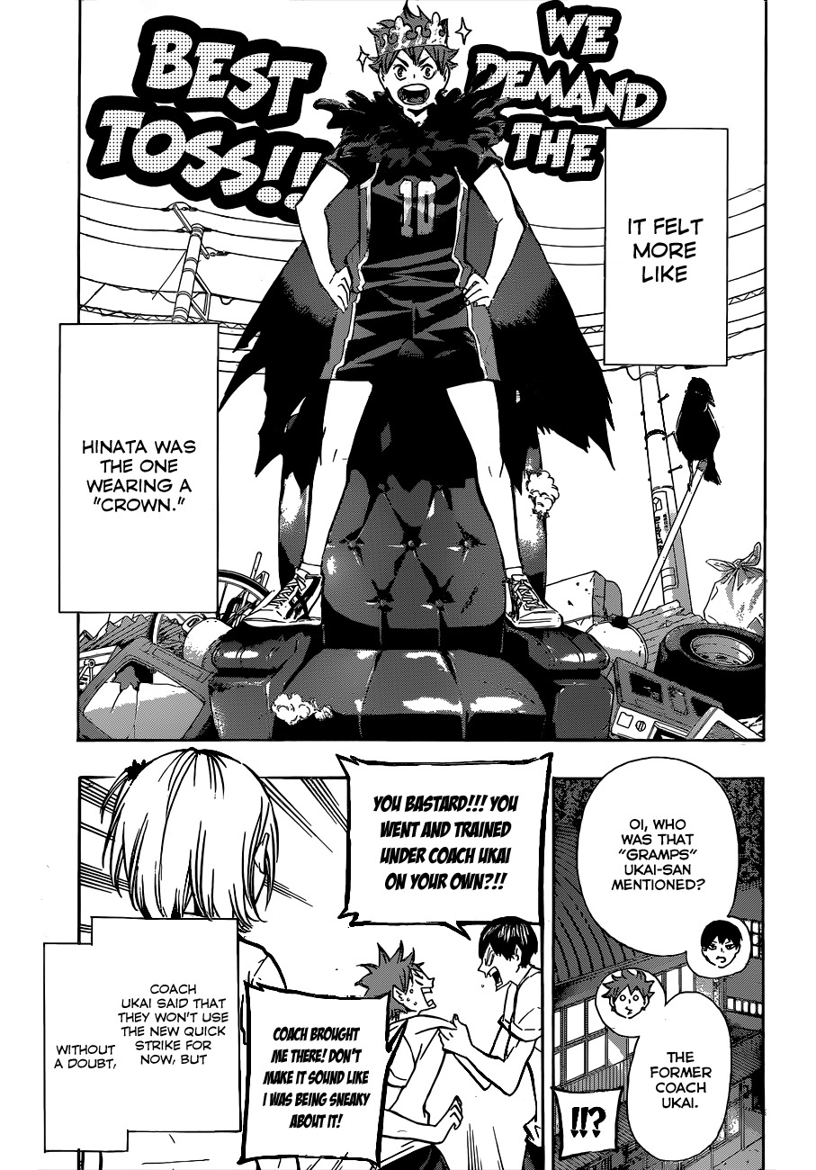 Haikyu!! Chapter 90 page 16 - Chapter 90: Back in Business