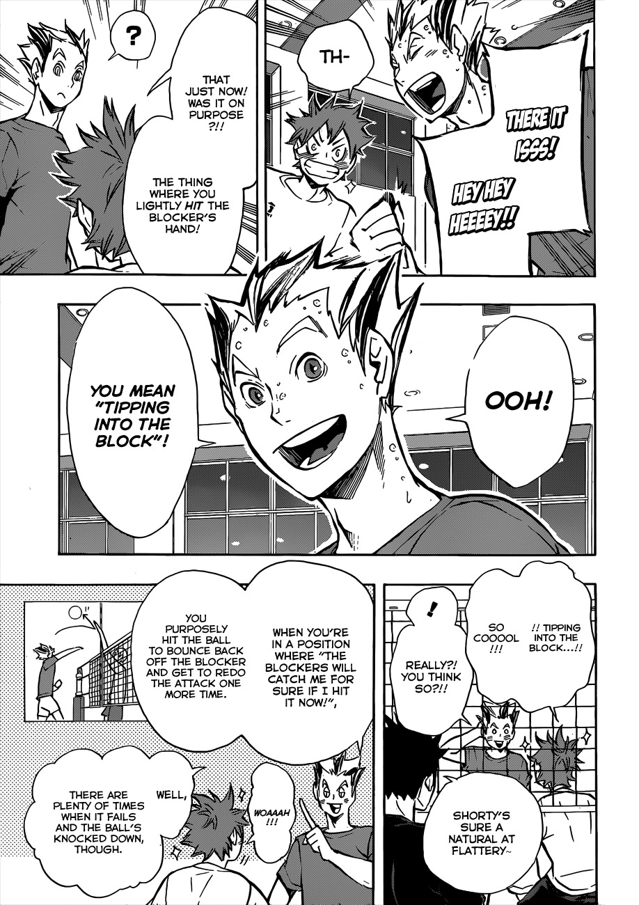 Haikyu!! Chapter 91 page 14 - Chapter 91: Vs. "an Umbrella"