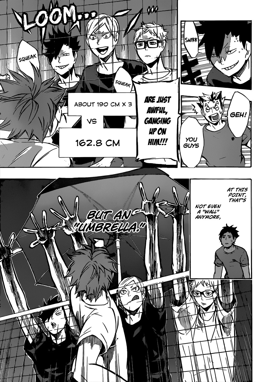 Haikyu!! Chapter 91 page 16 - Chapter 91: Vs. "an Umbrella"