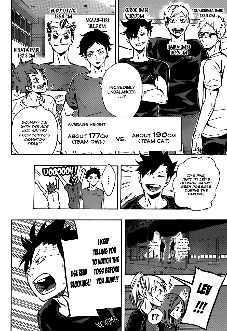Haikyu!! Chapter 91 page 5 - Chapter 91: Vs. "an Umbrella"