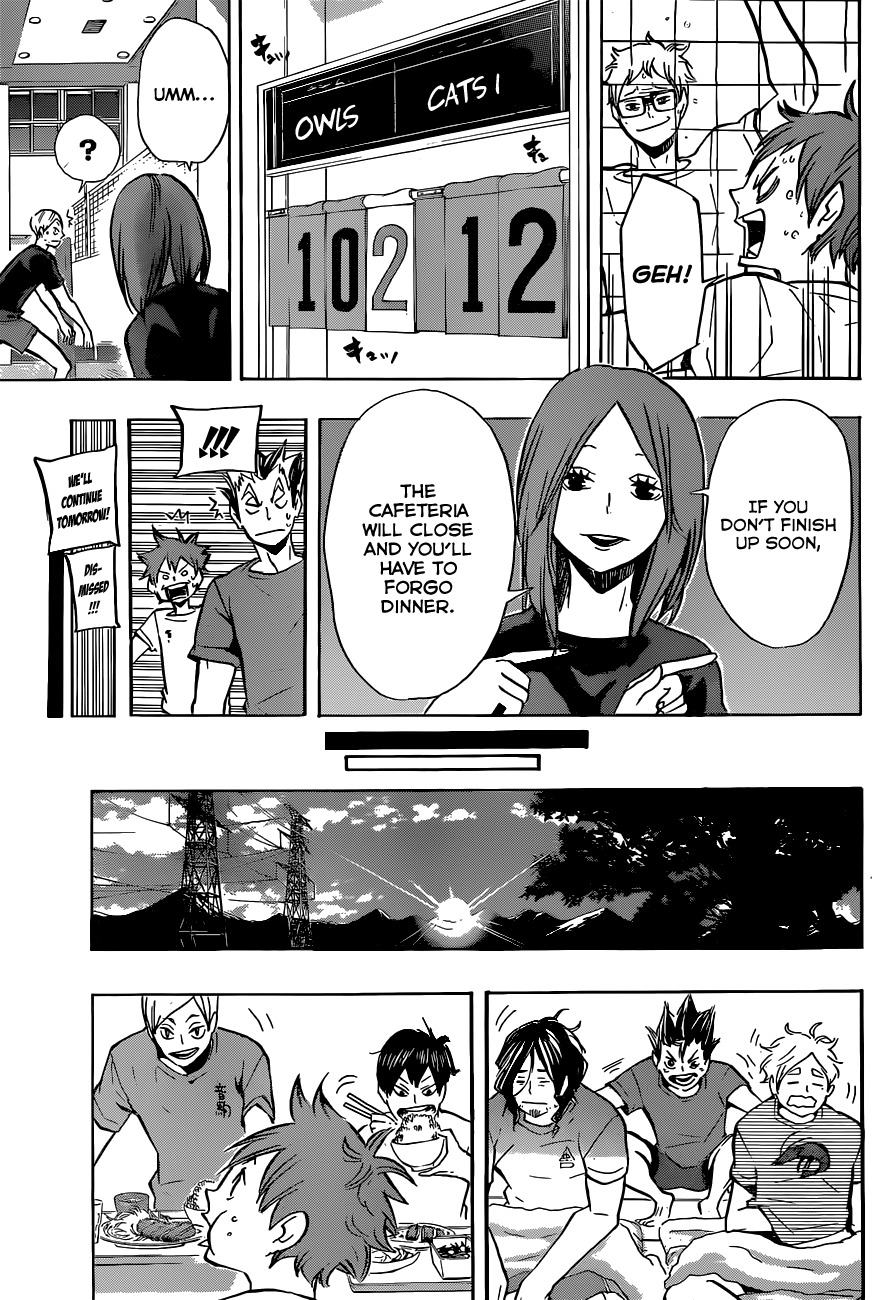 Haikyu!! Chapter 91 page 8 - Chapter 91: Vs. "an Umbrella"