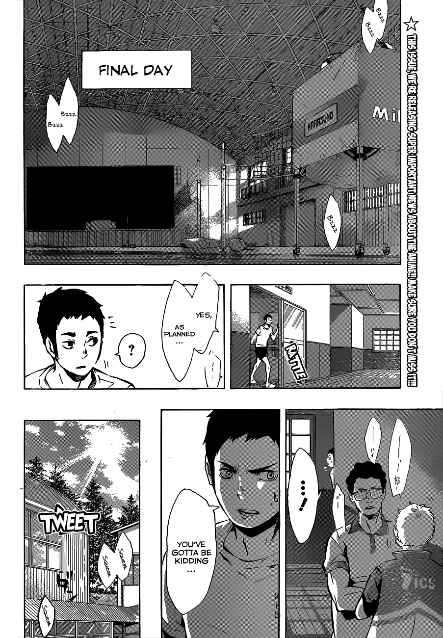 Haikyu!! Chapter 92 page 5 - Chapter 92: Stillness and Motion