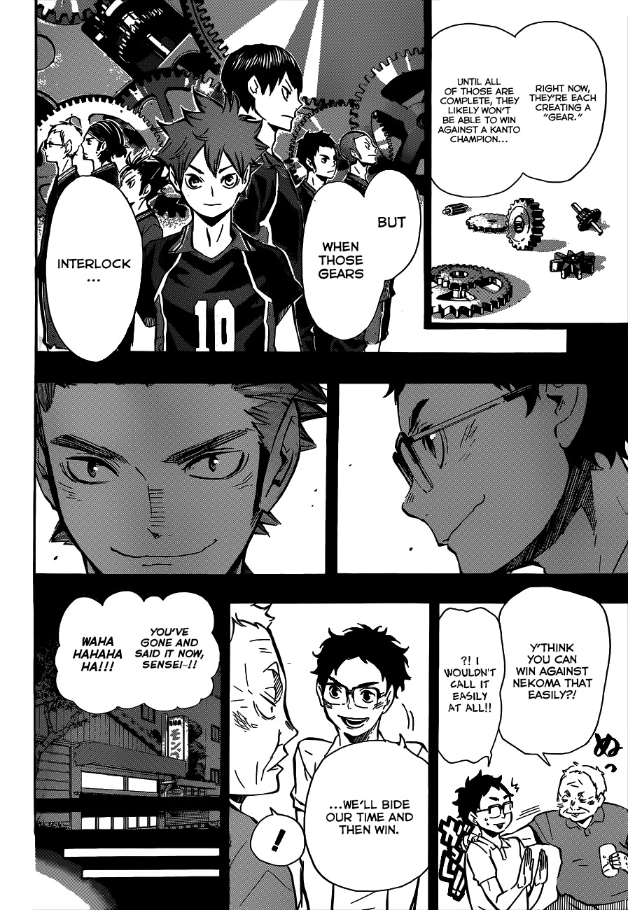 Haikyu!! Chapter 93 page 6 - Chapter 93: Gears
