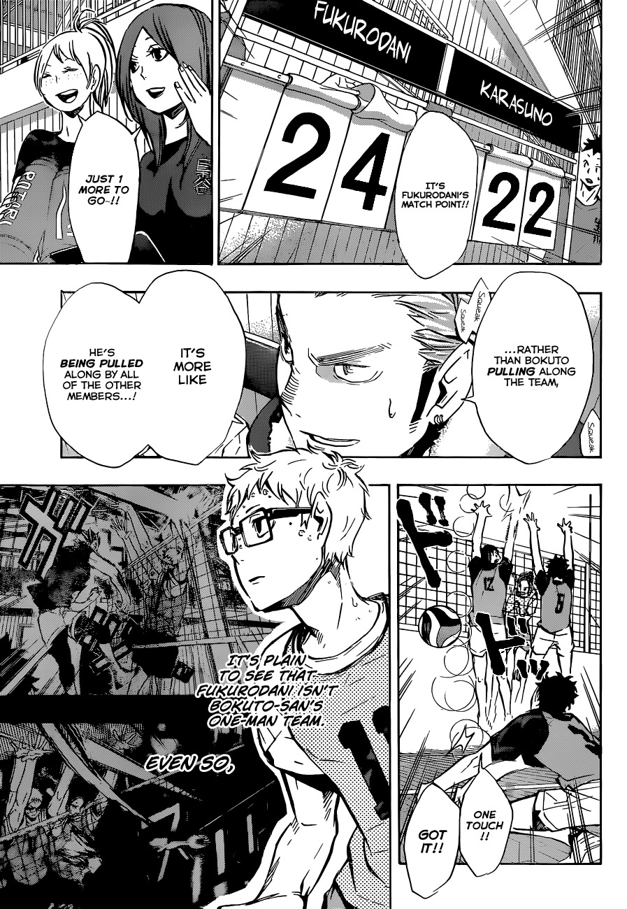 Haikyu!! Chapter 95 page 14 - Chapter 95: The State of the "Ace"