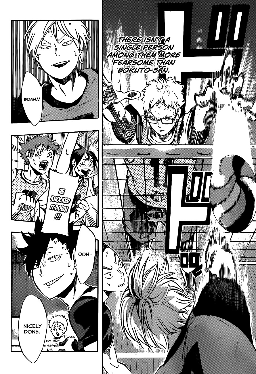 Haikyu!! Chapter 95 page 15 - Chapter 95: The State of the "Ace"