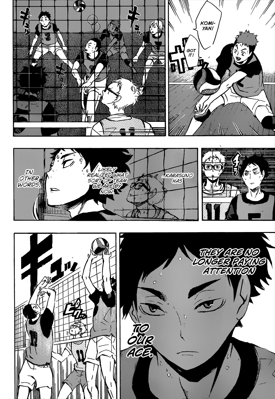 Haikyu!! Chapter 95 page 17 - Chapter 95: The State of the "Ace"