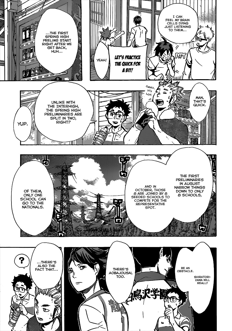 Haikyu!! Chapter 96 page 12 - Chapter 96: A Team of Black