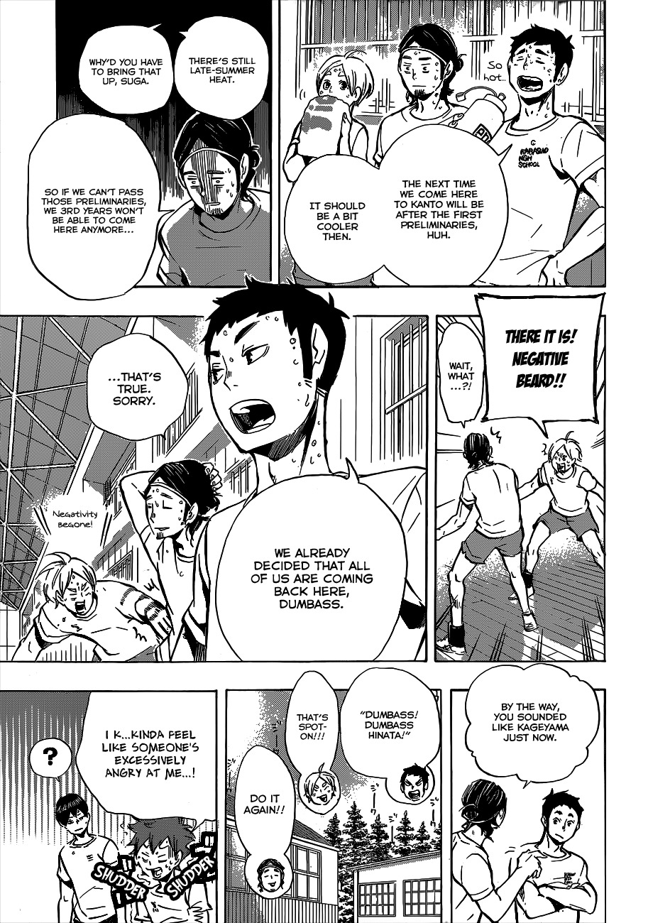Haikyu!! Chapter 96 page 14 - Chapter 96: A Team of Black