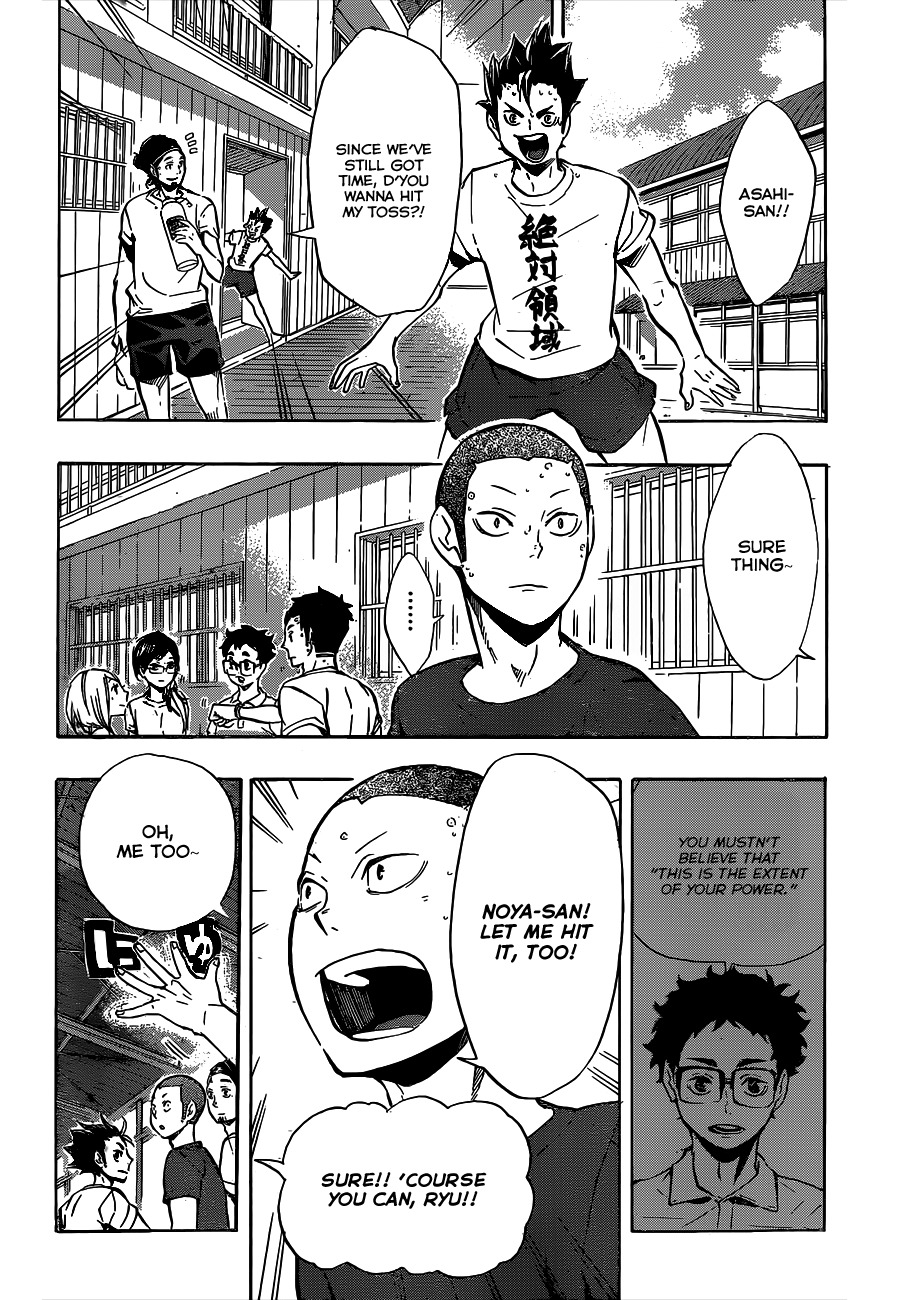 Haikyu!! Chapter 96 page 15 - Chapter 96: A Team of Black