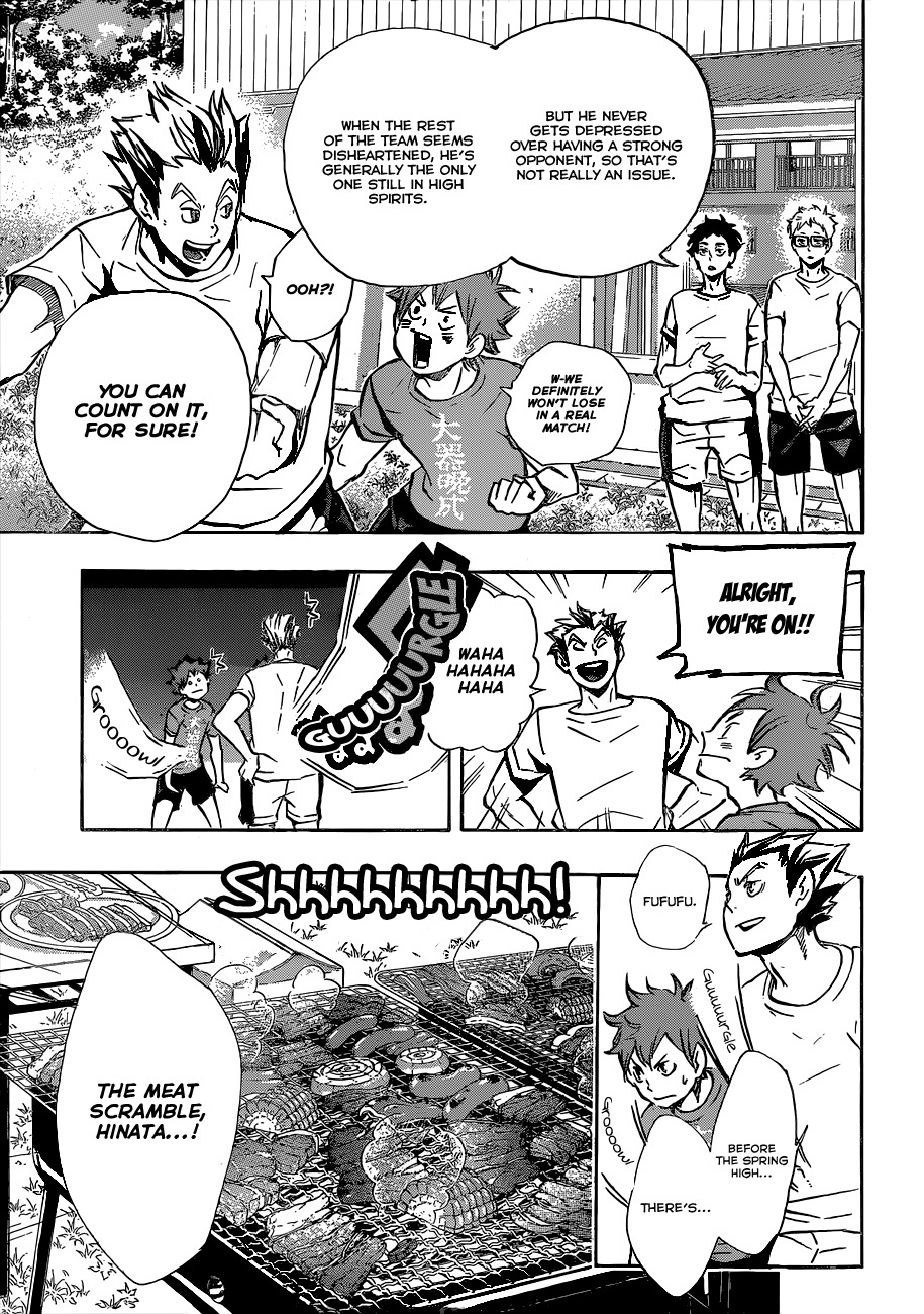 Haikyu!! Chapter 96 page 18 - Chapter 96: A Team of Black