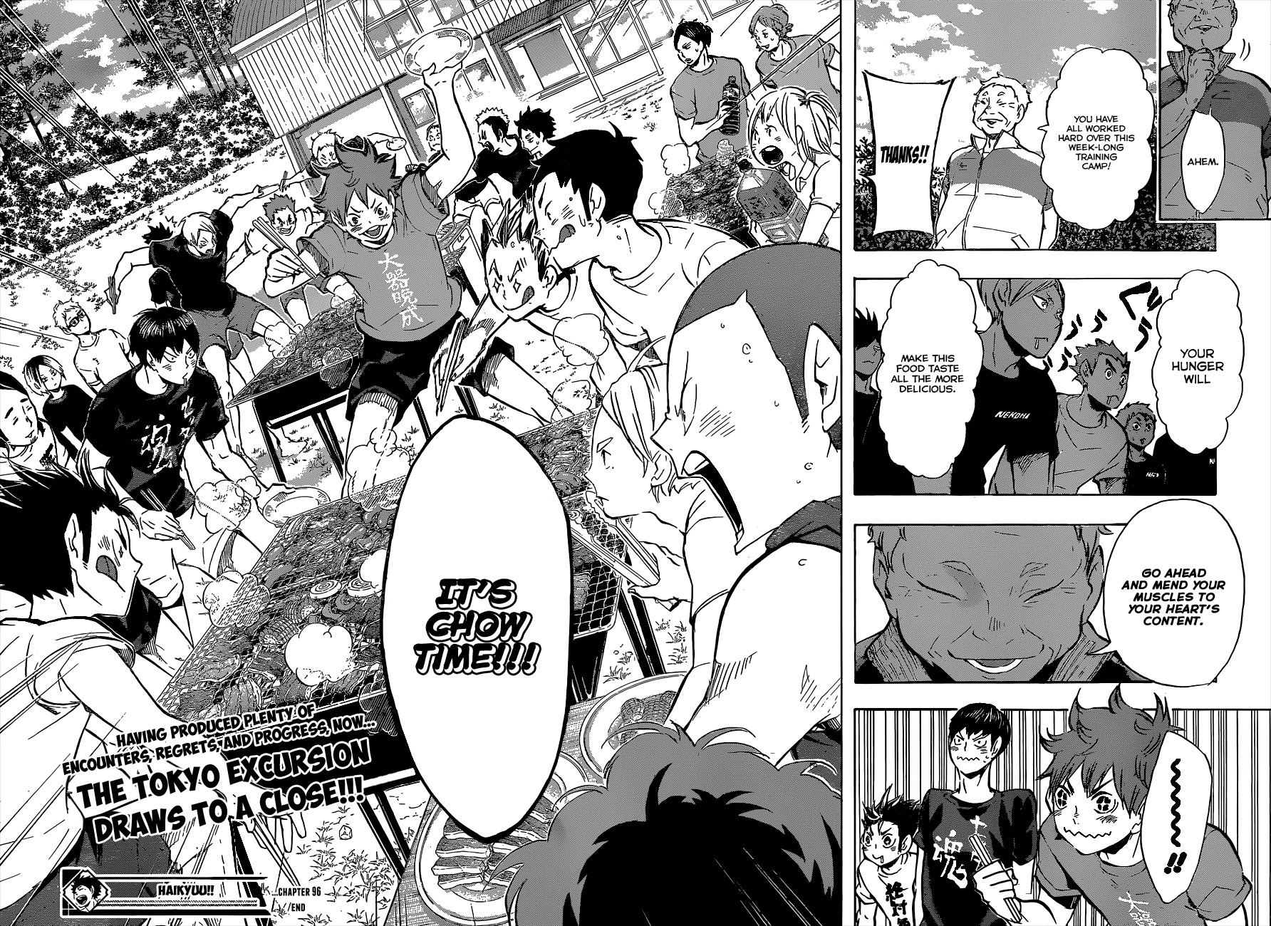 Haikyu!! Chapter 96 page 19 - Chapter 96: A Team of Black