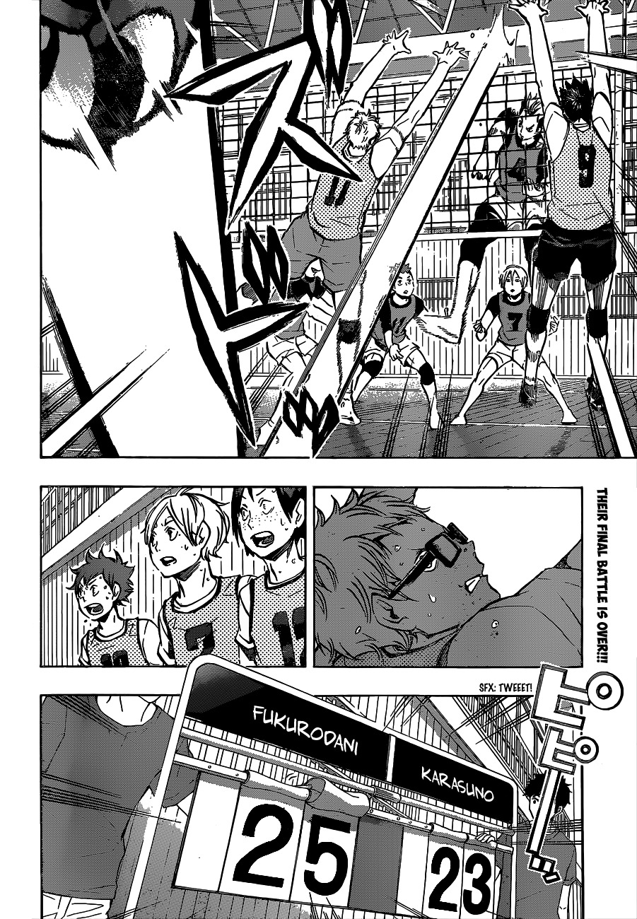 Haikyu!! Chapter 96 page 3 - Chapter 96: A Team of Black