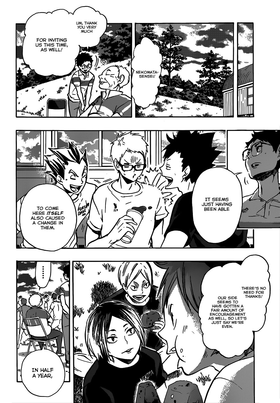 Haikyu!! Chapter 97 page 11 - Chapter 97: "Above"