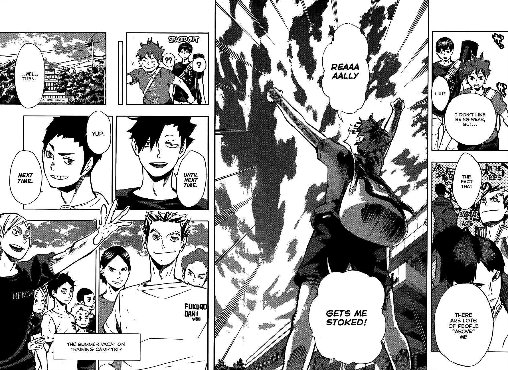 Haikyu!! Chapter 97 page 13 - Chapter 97: "Above"