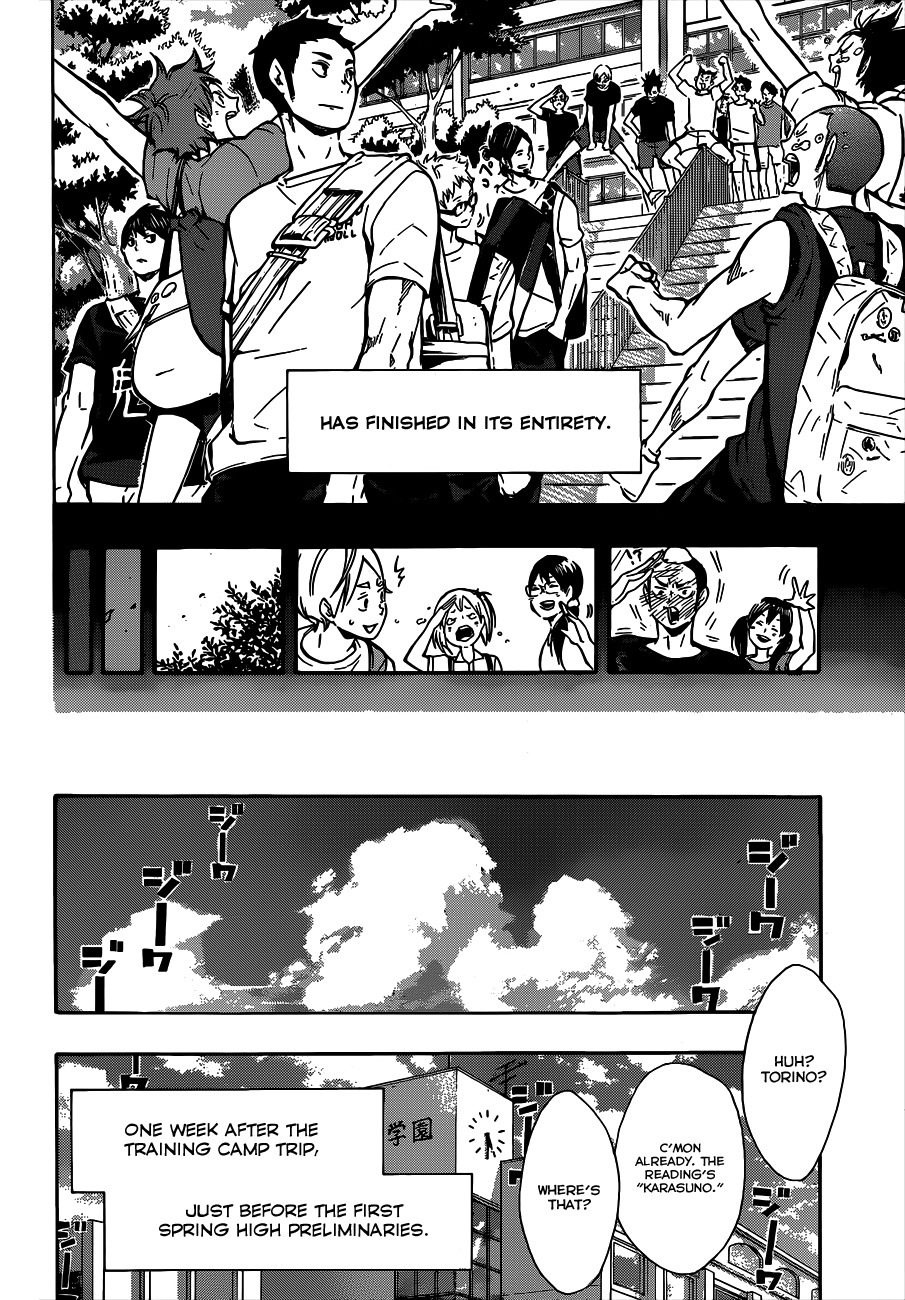 Haikyu!! Chapter 97 page 14 - Chapter 97: "Above"