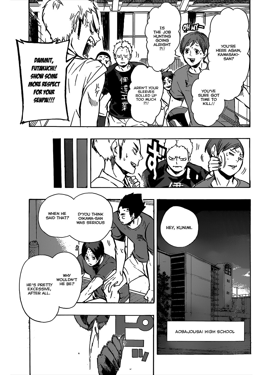 Haikyu!! Chapter 97 page 17 - Chapter 97: "Above"