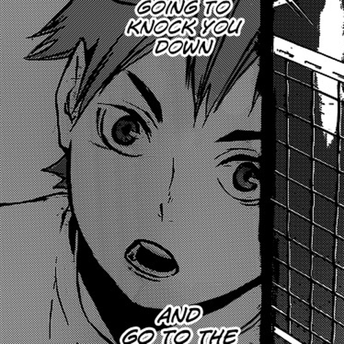 Haikyu!! Chapter 97: "Above" cover