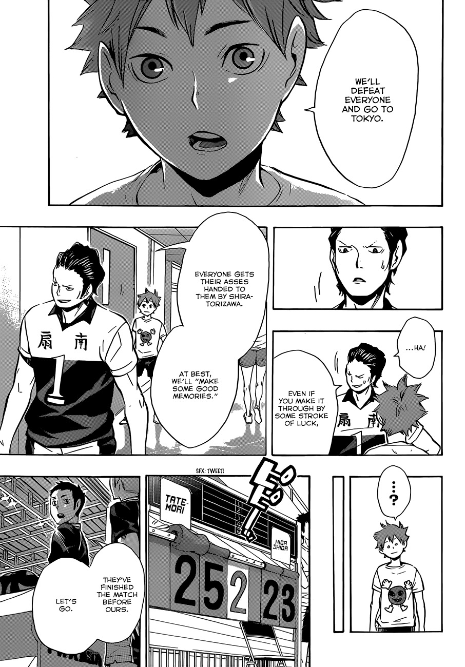 Haikyu!! Chapter 99 page 10 - Chapter 99: The Game Commences!!