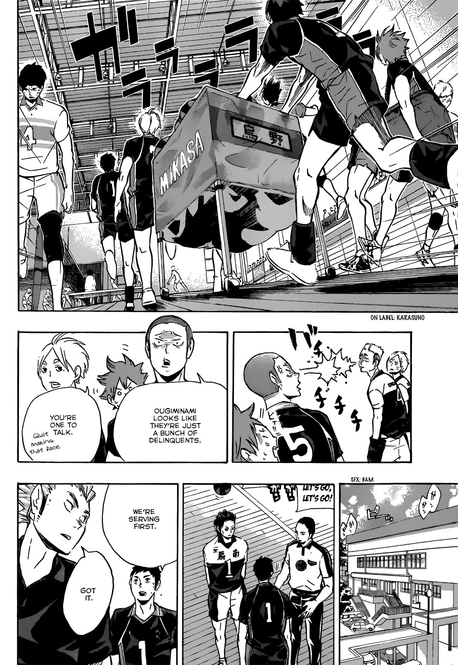 Haikyu!! Chapter 99 page 11 - Chapter 99: The Game Commences!!