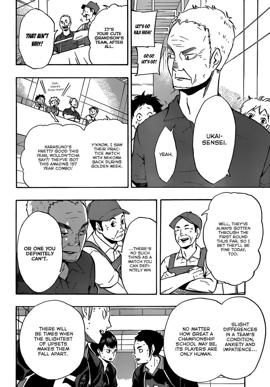 Haikyu!! Chapter 99 page 17 - Chapter 99: The Game Commences!!