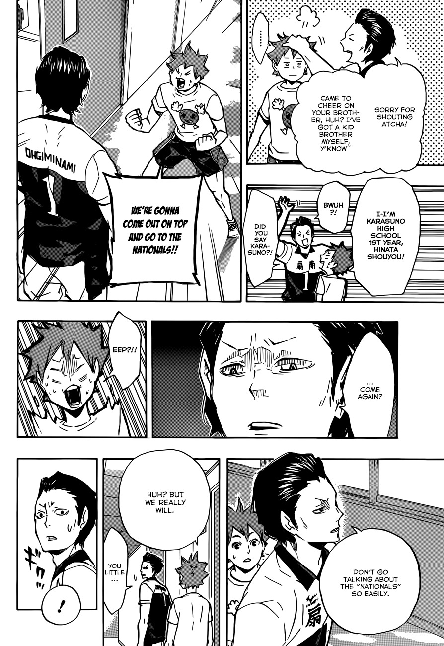Haikyu!! Chapter 99 page 9 - Chapter 99: The Game Commences!!