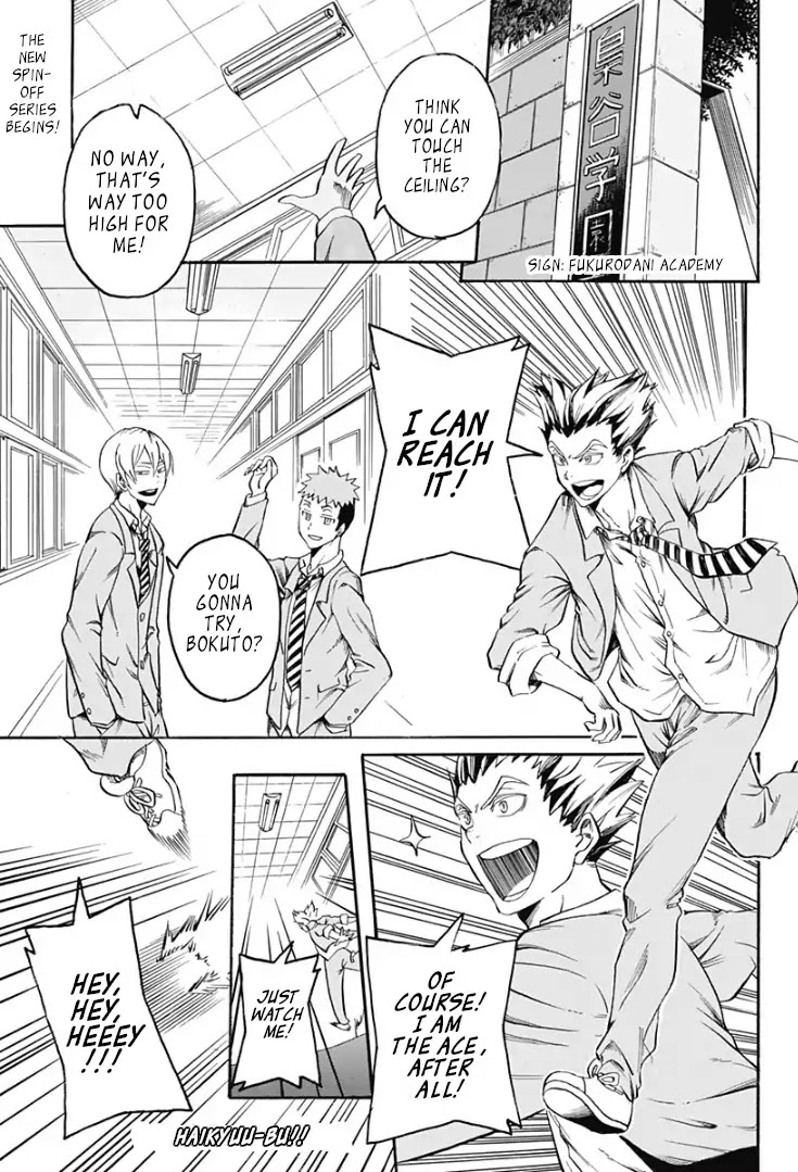Haikyuu-bu!! Chapter 1 page 1 - Chapter 1