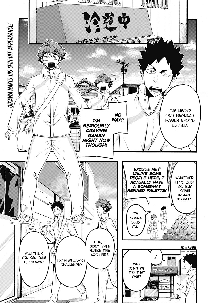 Haikyuu-bu!! Chapter 10 page 1 - Chapter 10: Let's Chat With Oikawa-san!