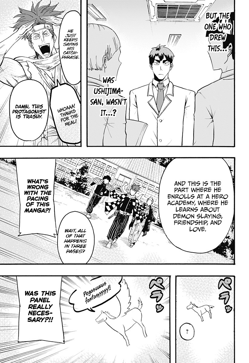 Haikyuu-bu!! Chapter 12 page 11 - Chapter 12: Tendou's Rocky Road to Manga Fame
