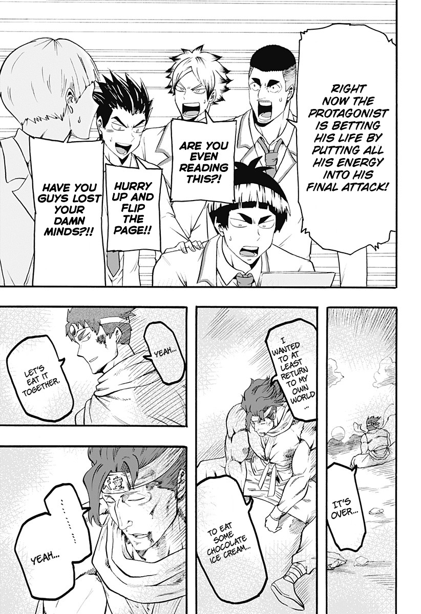 Haikyuu-bu!! Chapter 12 page 13 - Chapter 12: Tendou's Rocky Road to Manga Fame