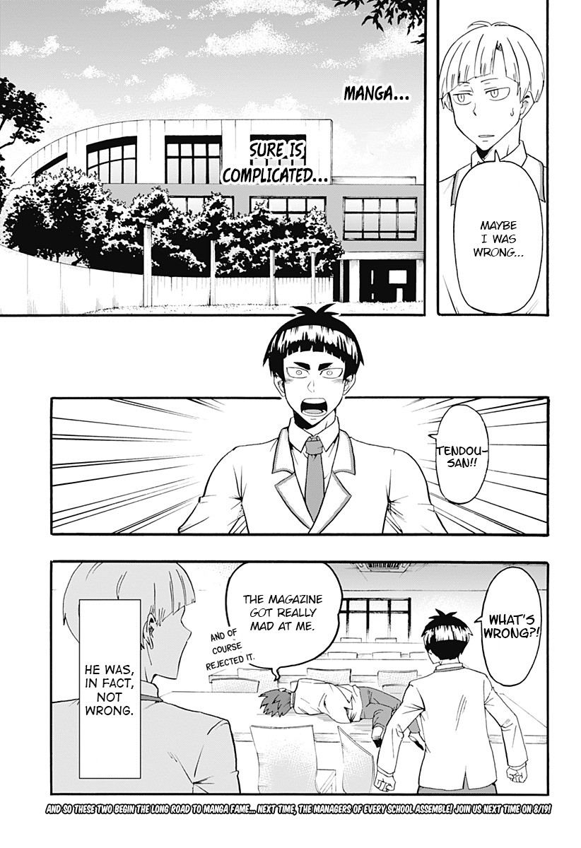 Haikyuu-bu!! Chapter 12 page 15 - Chapter 12: Tendou's Rocky Road to Manga Fame