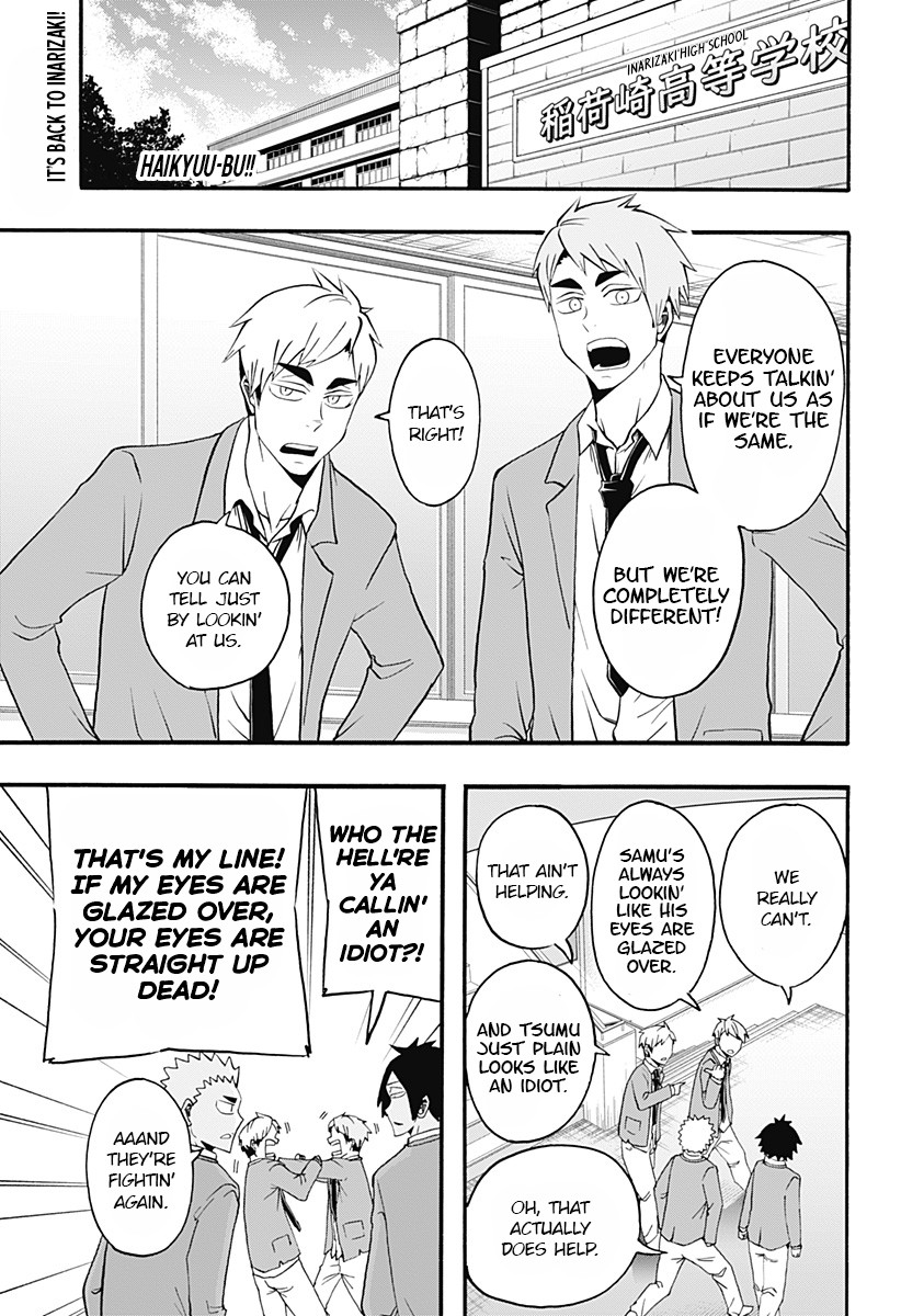 Haikyuu-bu!! Chapter 14 page 1 - Chapter 14: Miya's Name