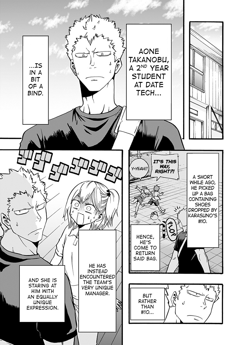 Haikyuu-bu!! Chapter 15 page 3 - Chapter 15: The Iron Wall vs the Worrywart!