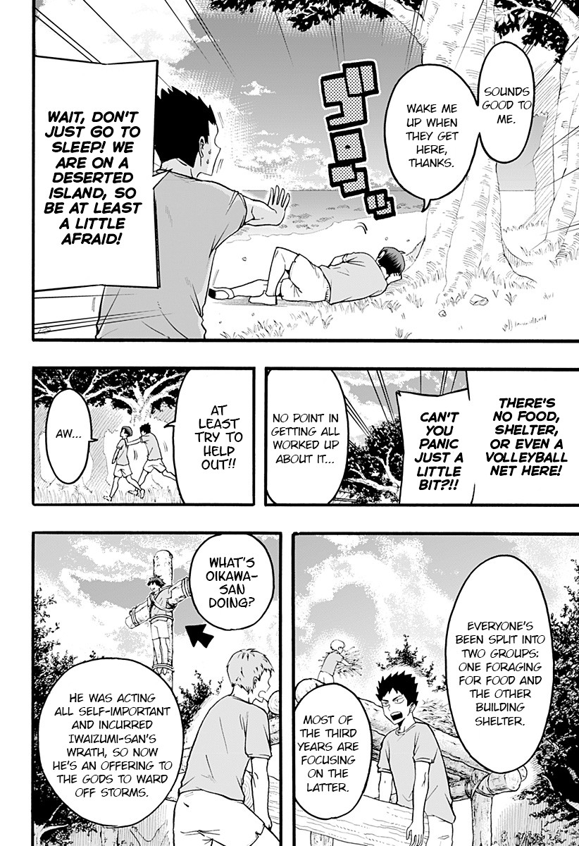 Haikyuu-bu!! Chapter 16 page 4 - Chapter 16: The Seijou Castaway Log