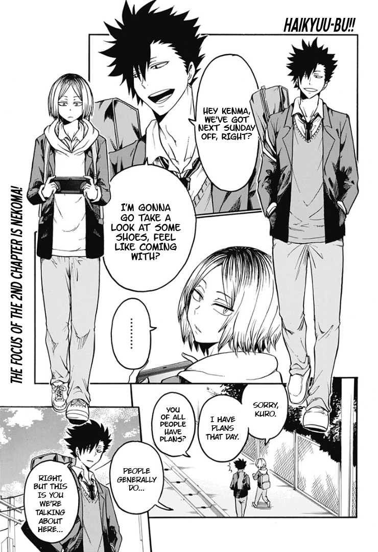 Haikyuu-bu!! Chapter 2 page 1 - Chapter 2