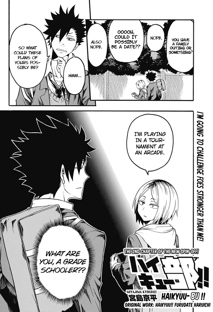 Haikyuu-bu!! Chapter 2 page 2 - Chapter 2