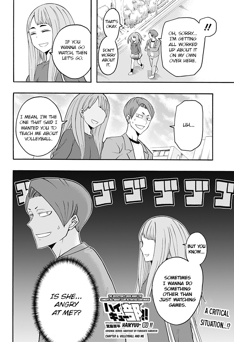 Haikyuu-bu!! Chapter 6 page 2 - Chapter 6: Volleyball and Me