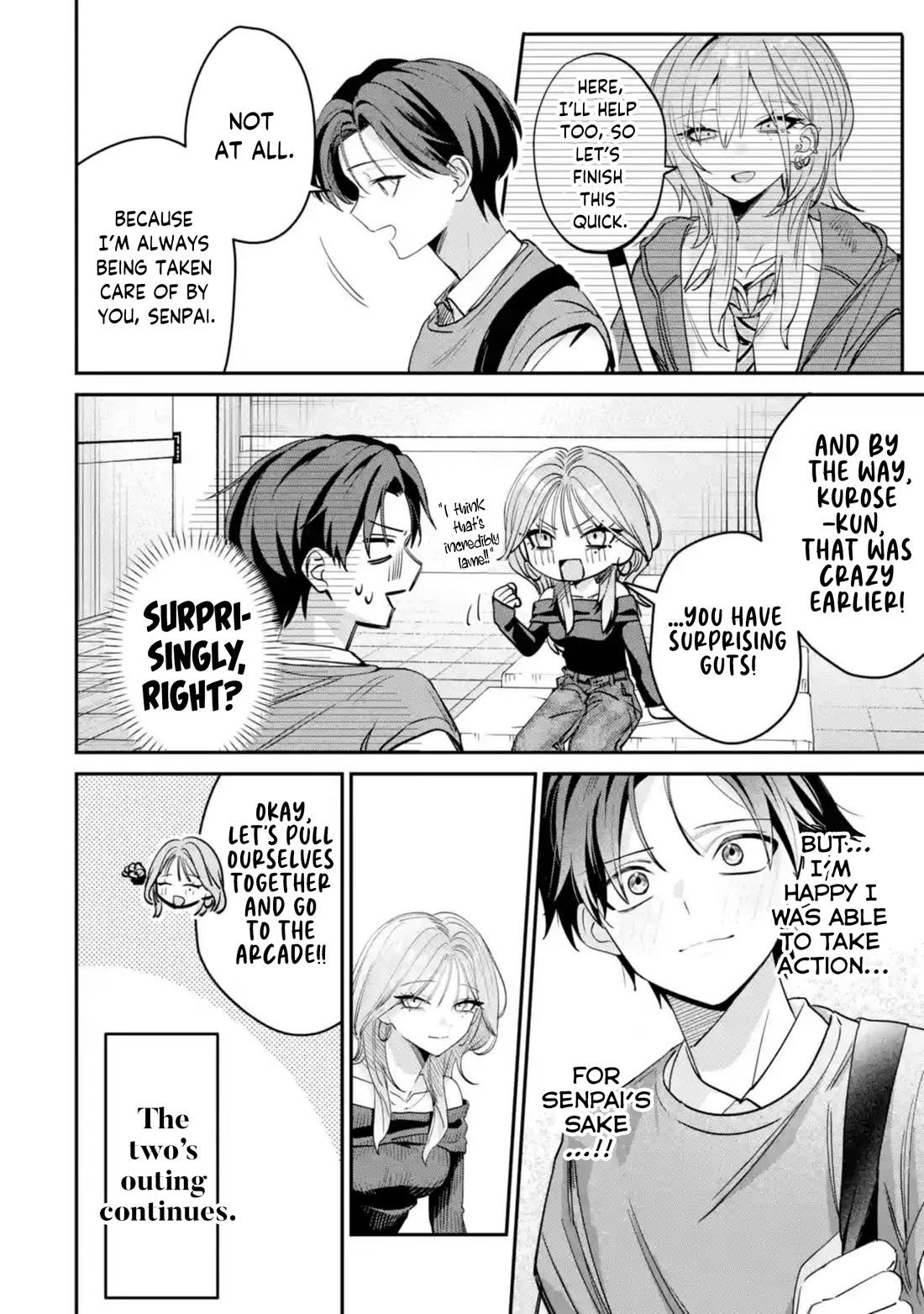 Haimiya-Senpai is Scary But Cute Chapter 11 page 15 - Chapter 11