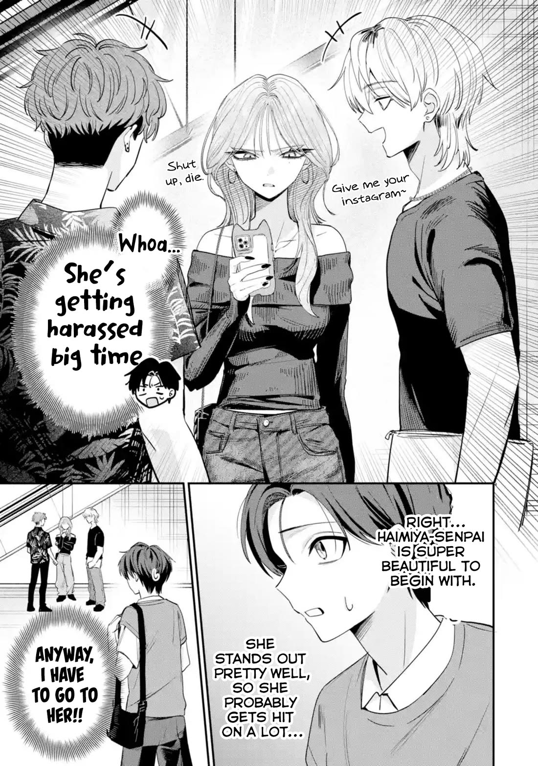 Haimiya-Senpai is Scary But Cute Chapter 11 page 4 - Chapter 11