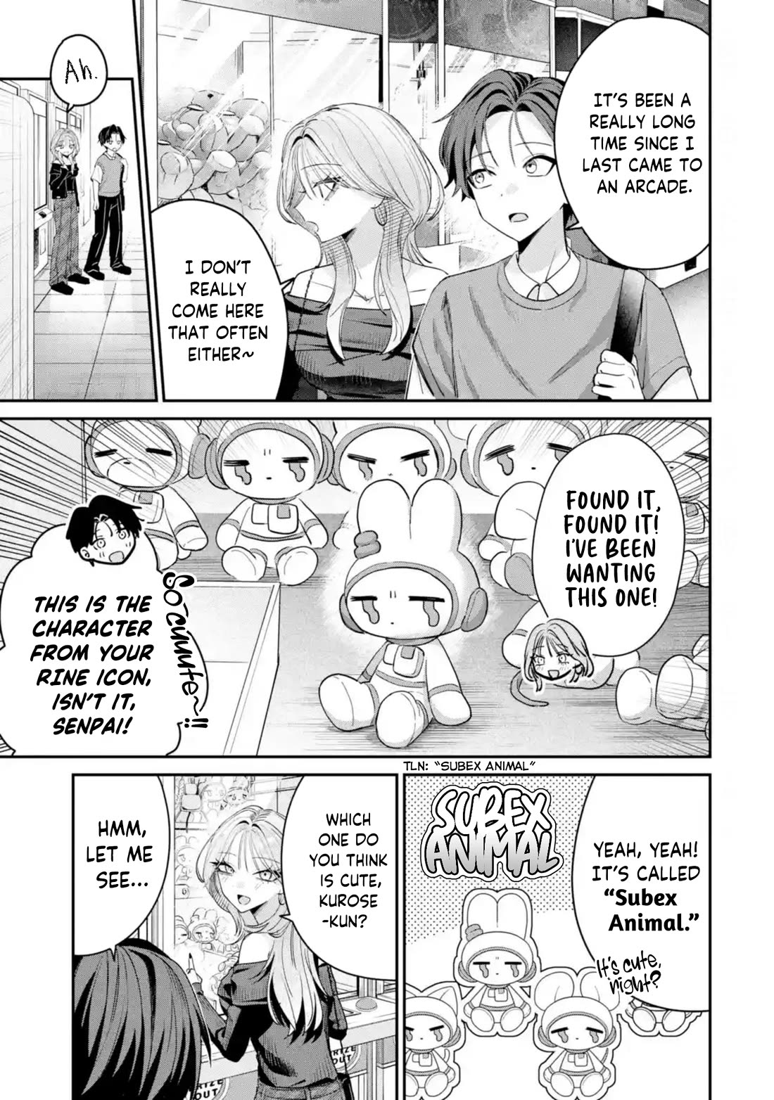 Haimiya-Senpai is Scary But Cute Chapter 12 page 3 - Chapter 12