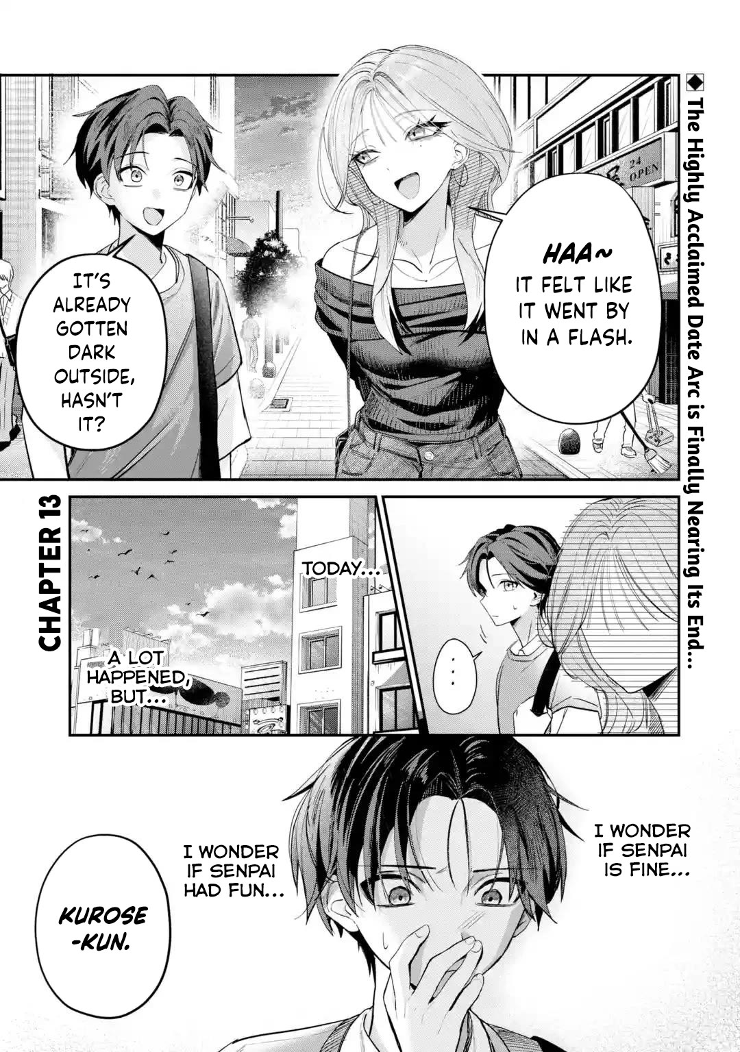Haimiya-Senpai is Scary But Cute Chapter 13 page 2 - Chapter 13
