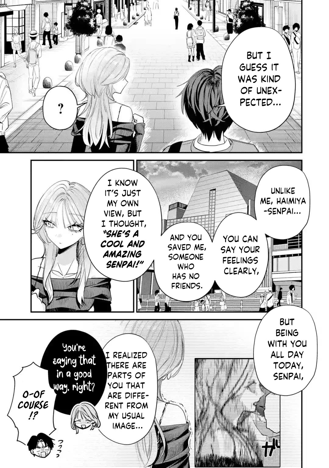Haimiya-Senpai is Scary But Cute Chapter 13 page 4 - Chapter 13