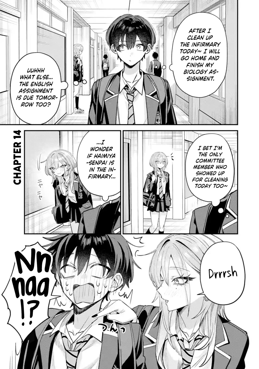 Haimiya-Senpai is Scary But Cute Chapter 14 page 2 - Chapter 14