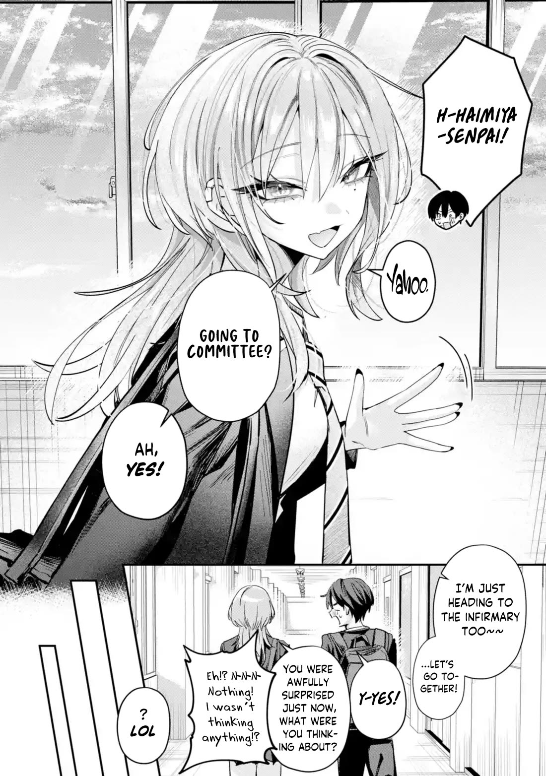 Haimiya-Senpai is Scary But Cute Chapter 14 page 3 - Chapter 14