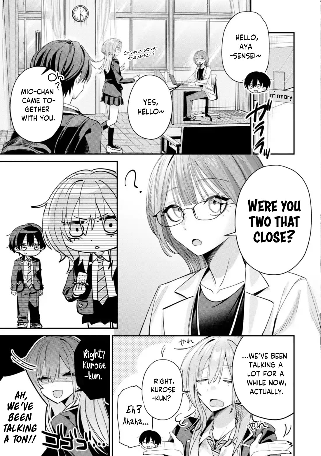 Haimiya-Senpai is Scary But Cute Chapter 14 page 4 - Chapter 14