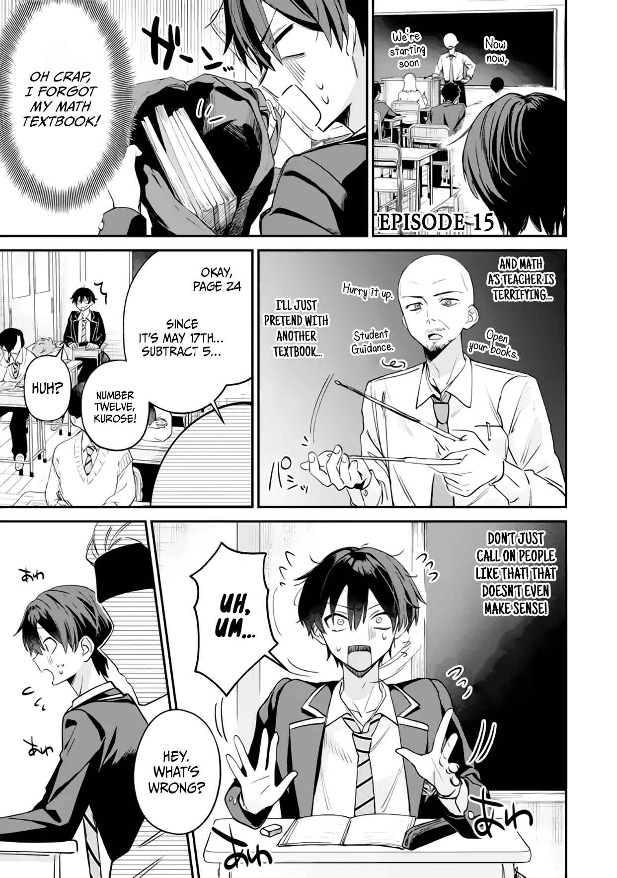 Haimiya-Senpai is Scary But Cute Chapter 15 page 2 - Chapter 15