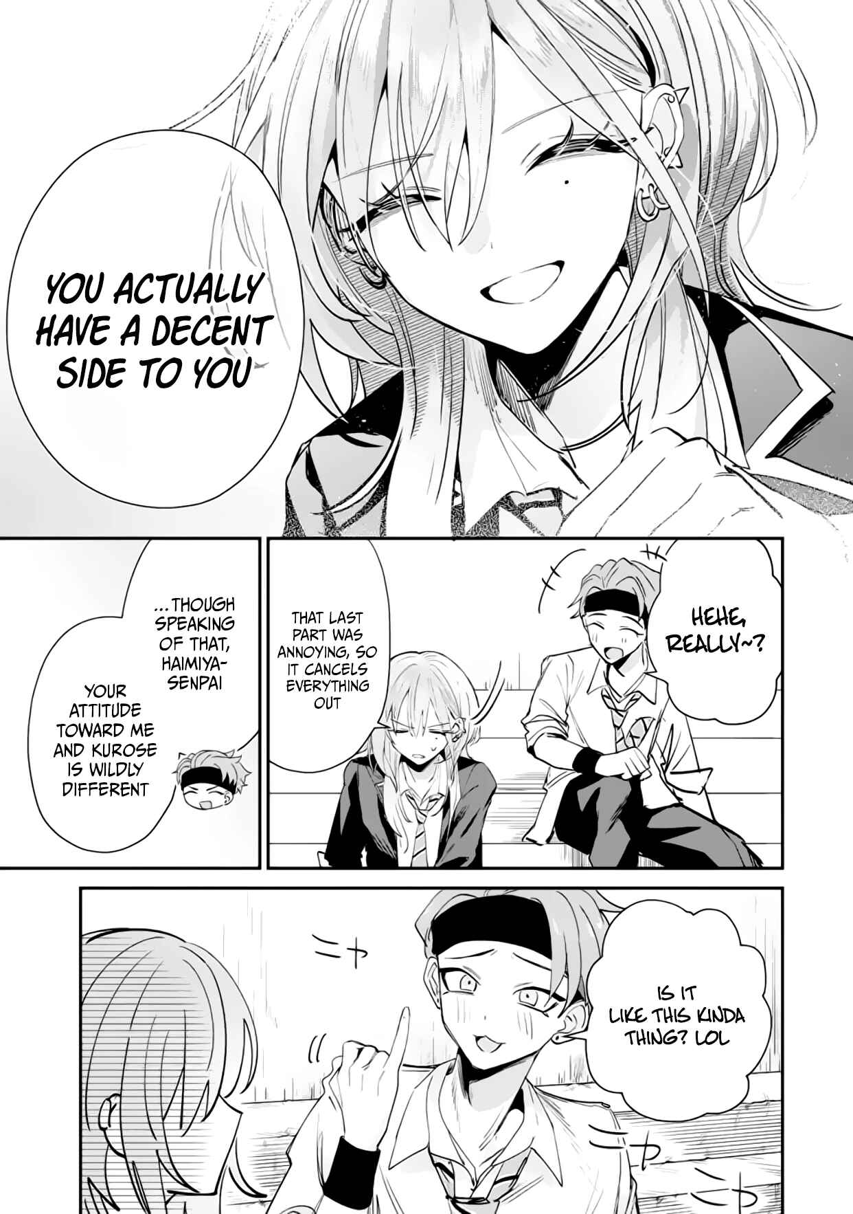 Haimiya-Senpai is Scary But Cute Chapter 17 page 14 - Chapter 17
