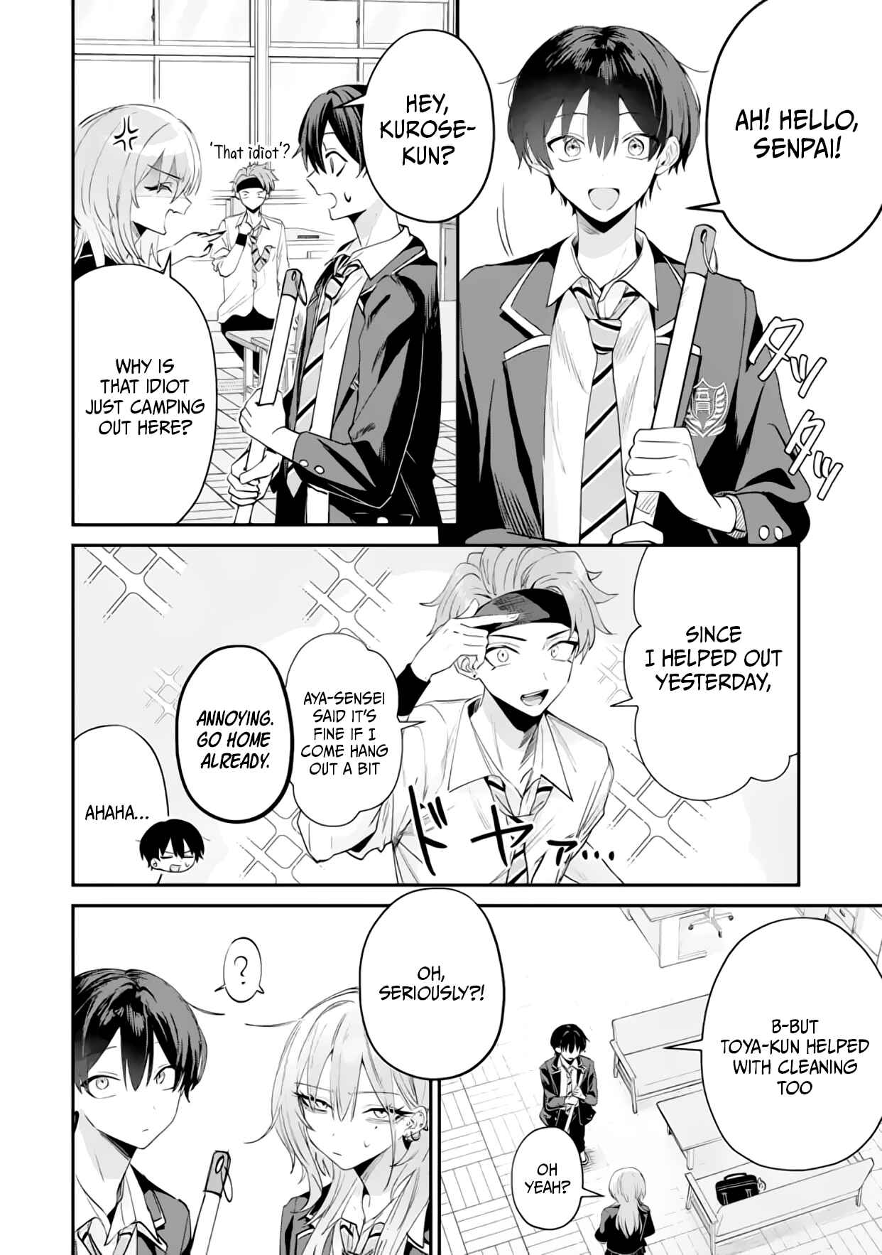 Haimiya-Senpai is Scary But Cute Chapter 17 page 3 - Chapter 17