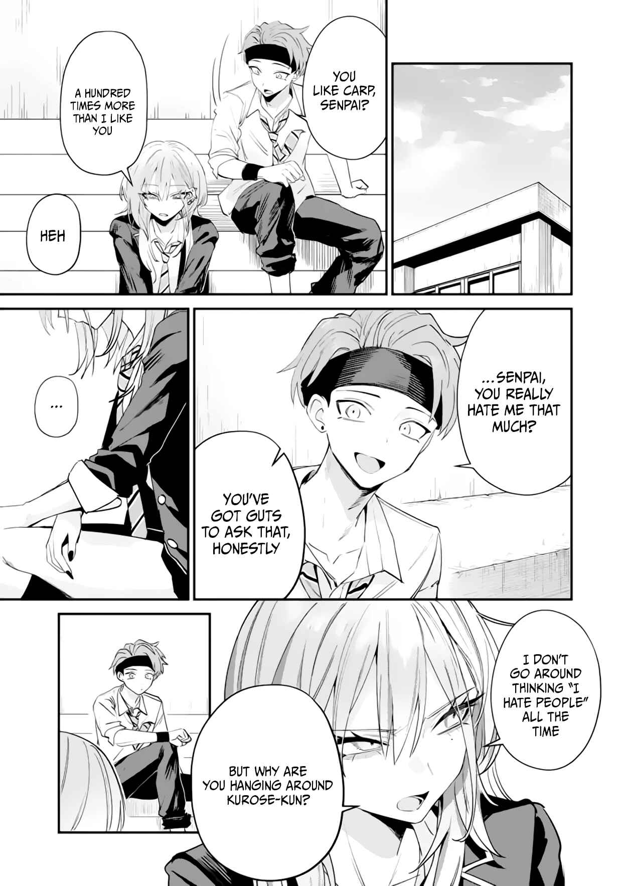 Haimiya-Senpai is Scary But Cute Chapter 17 page 8 - Chapter 17
